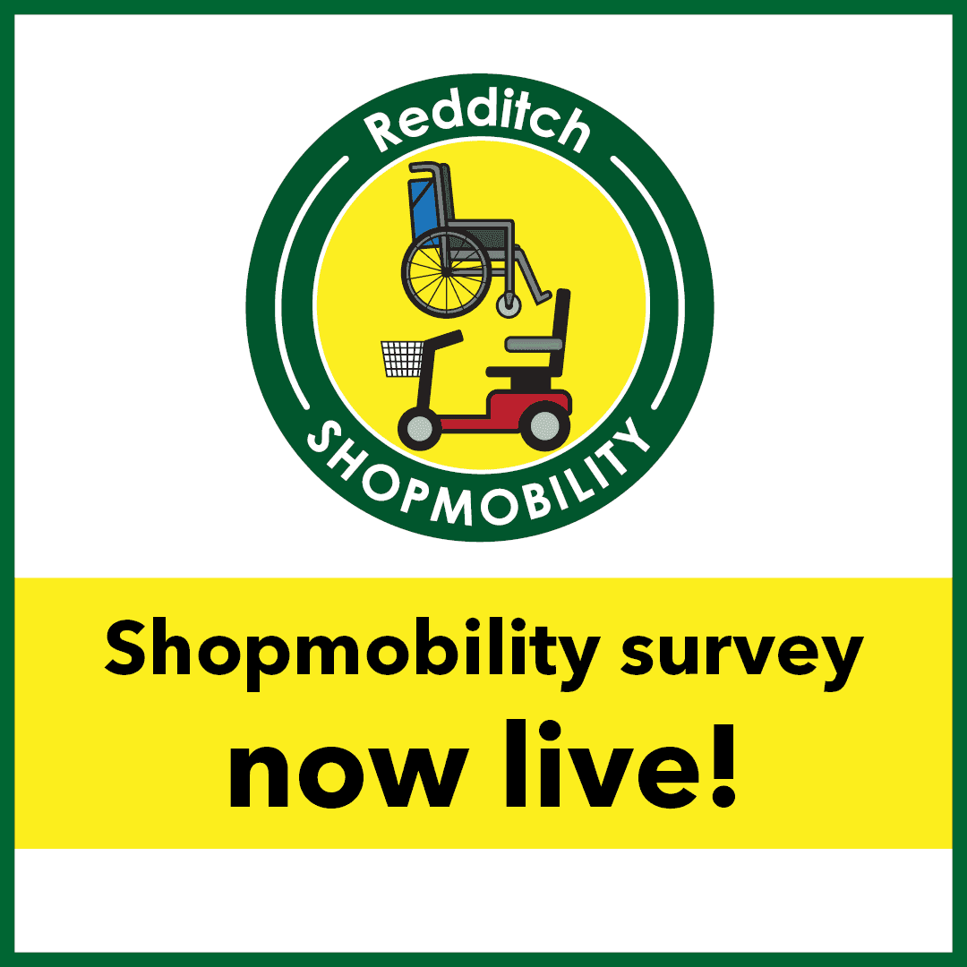 Redditch Shopmobility Survey Opens Until September 12 — Redditch news photo
